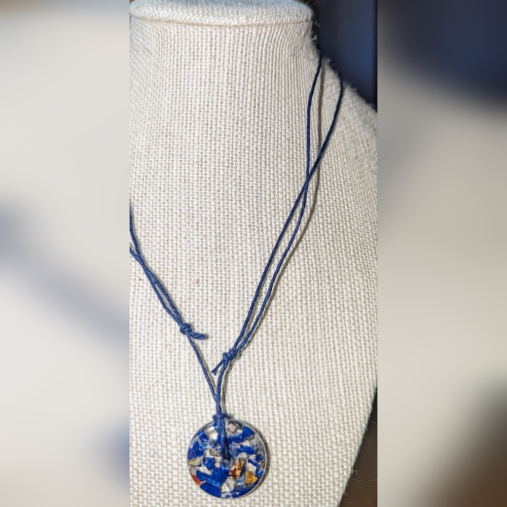 Lapis stone necklace